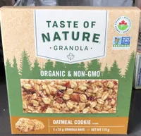 Granola Oatmeal Cookie Bar