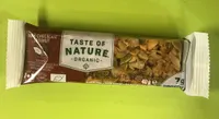 Barrita de frutos secos orgánicos