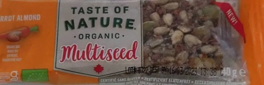 Multiseed Carrot Almond