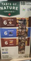 Snack bars taste of nature