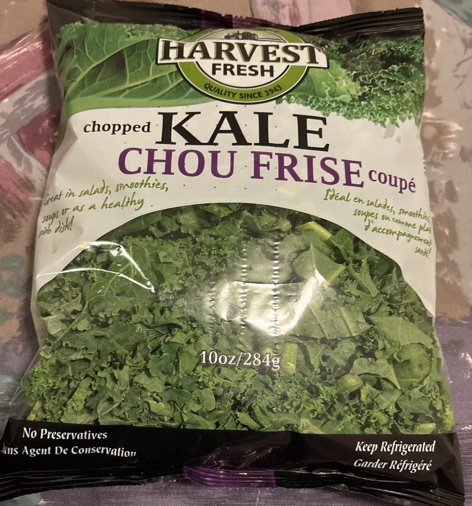 Chopped kale