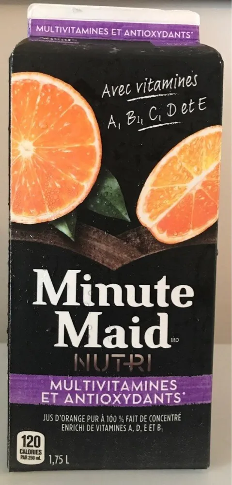 Nutri multivitamines et antioxydants