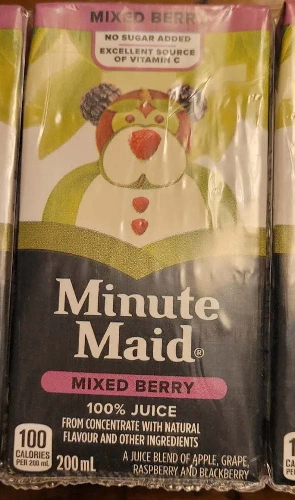 Mixed berry 100% juice