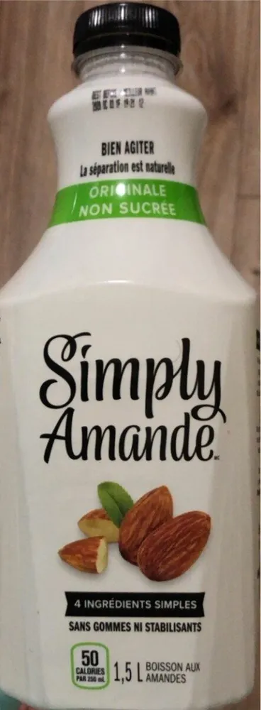 Lait d’amande original non sucré
