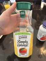 Jus d'orange avec pulpe