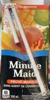 Jus pêche-mangue
