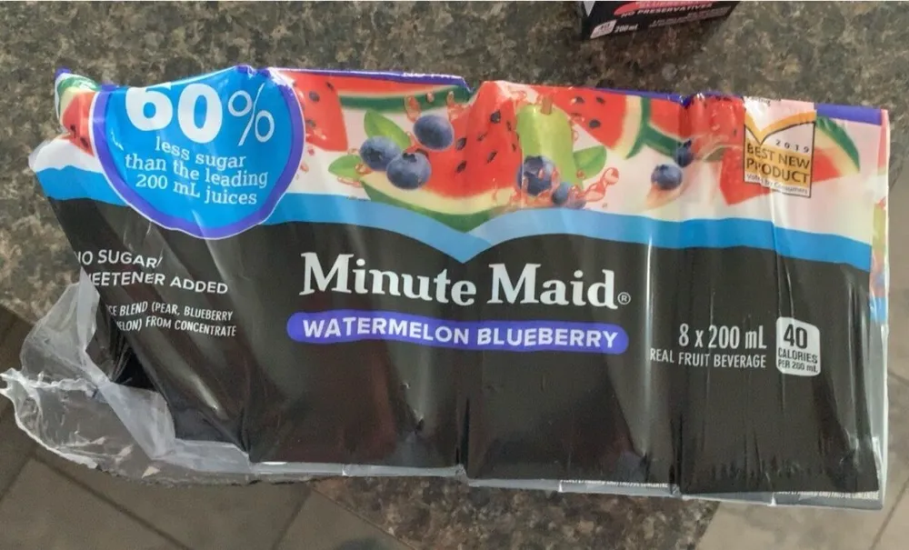 Watermelon blueberry