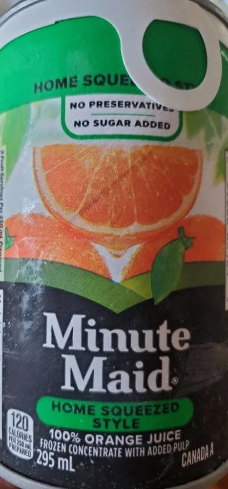 Jus d'orange