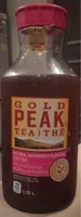 Natural raspberry flavour ice tea