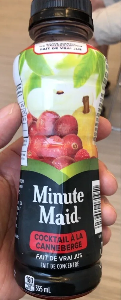 Cocktail canneberge