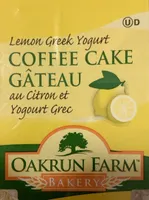 Gateau au citron et yogourt grec