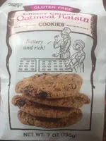 Crispy crunchy oatmeal raisin