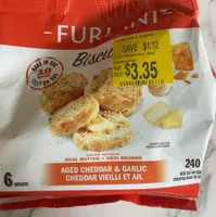 Aged Cheddar & Garlic Biscuits