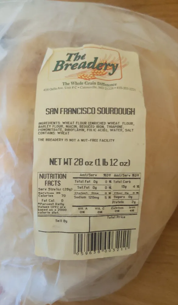 San Francisco Sourdough