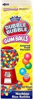 Assorted Fruit Flavours Gum Balls Refills