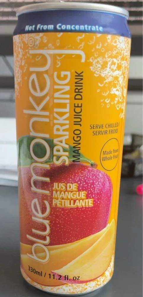 bluemonkey Sparkling Mango Juice