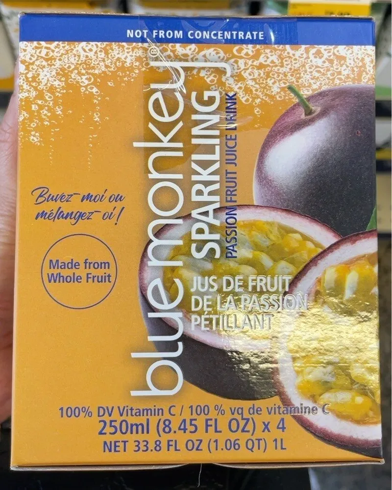 Passion fruit juice drink