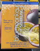 Passion fruit juice drink