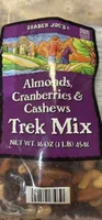 Almonds, Cranberries & Cashews Trek Mix