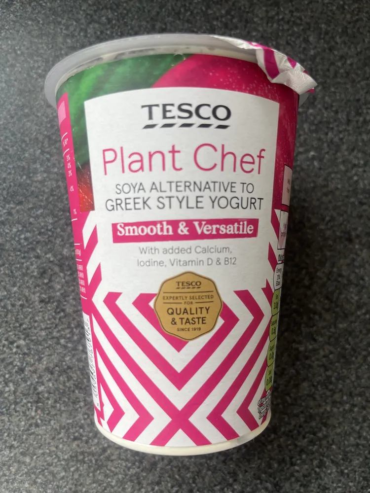 Soya Alternative to Greek Style Yogurt