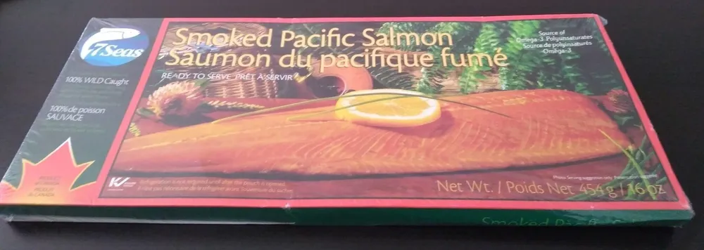 Saumon du pacifique fumé