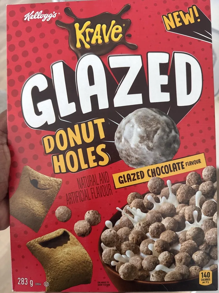 krave glazed donut cereal
