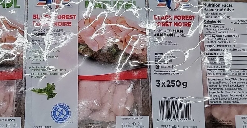 Jambon fume Forêt noire