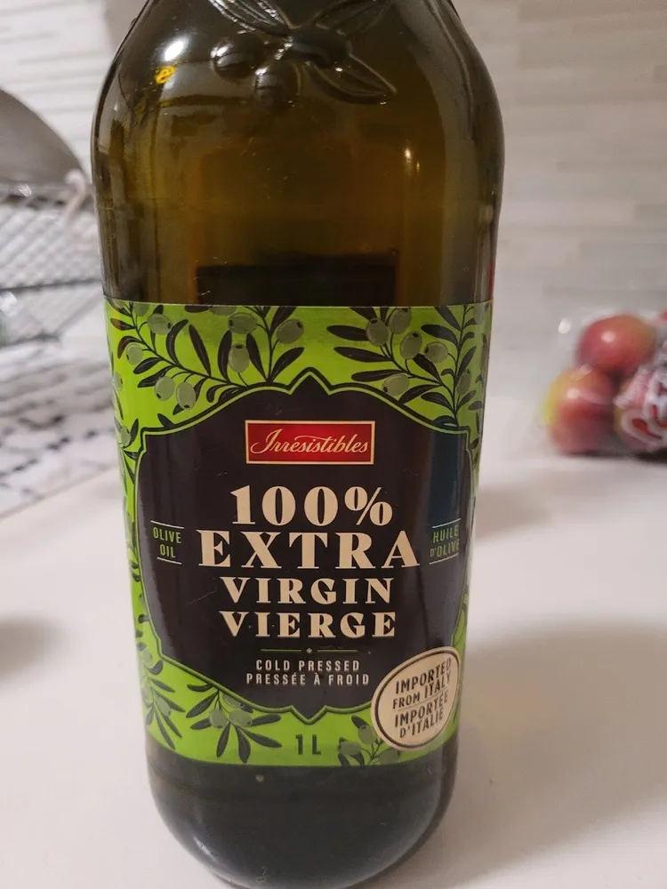 100 persent Extra virgin olive oil