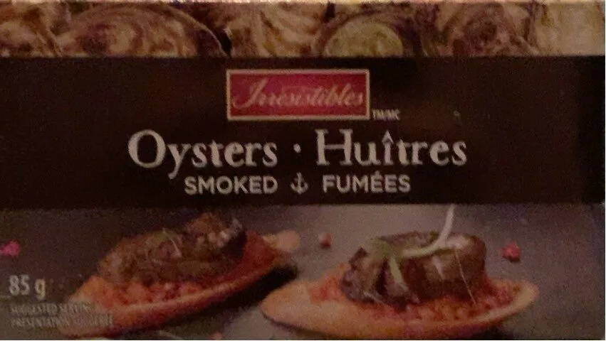 Huîtres fumées