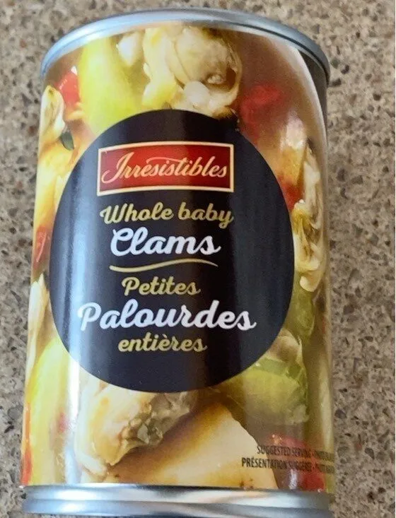 Petites palourdes entières
