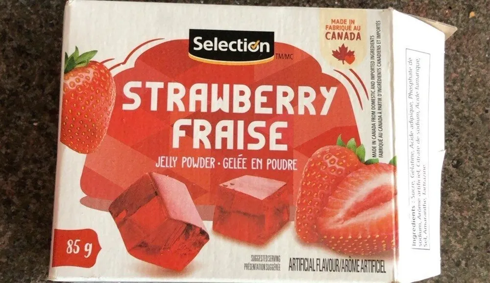 Gelée en poudre - Fraise