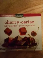 Cherry cerise jelly powder