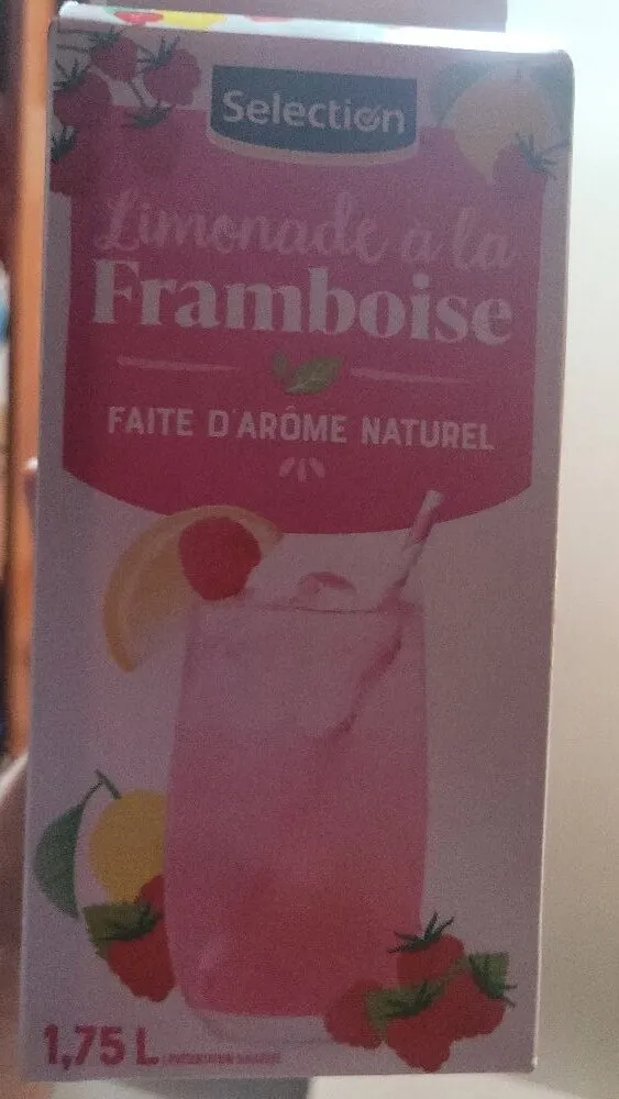 Limonade à la framboise