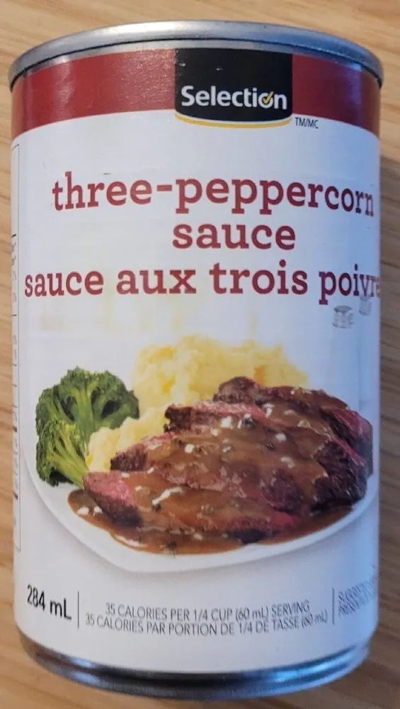 Sauce aux trois poivres