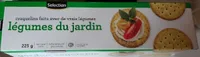 Craquelins légumes du jardin