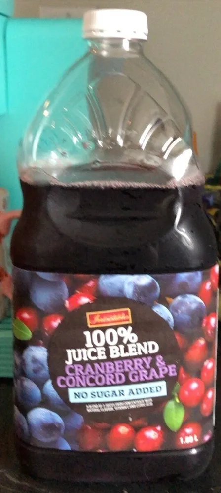 Cranberry Concord grape no sugar added