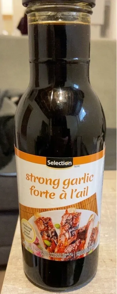 Sauce à cuisson forte à l'ail