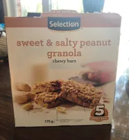 Granola sucré et salé aux arachides