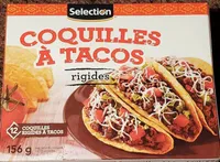 Coquilles à tacos