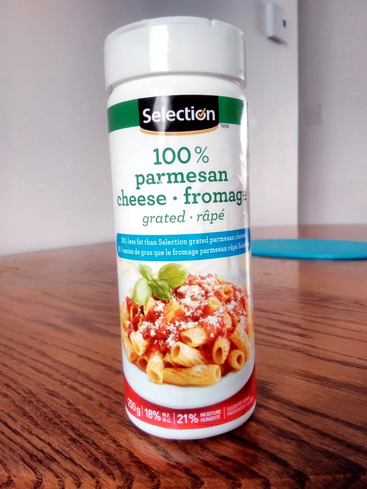 100% parmesan