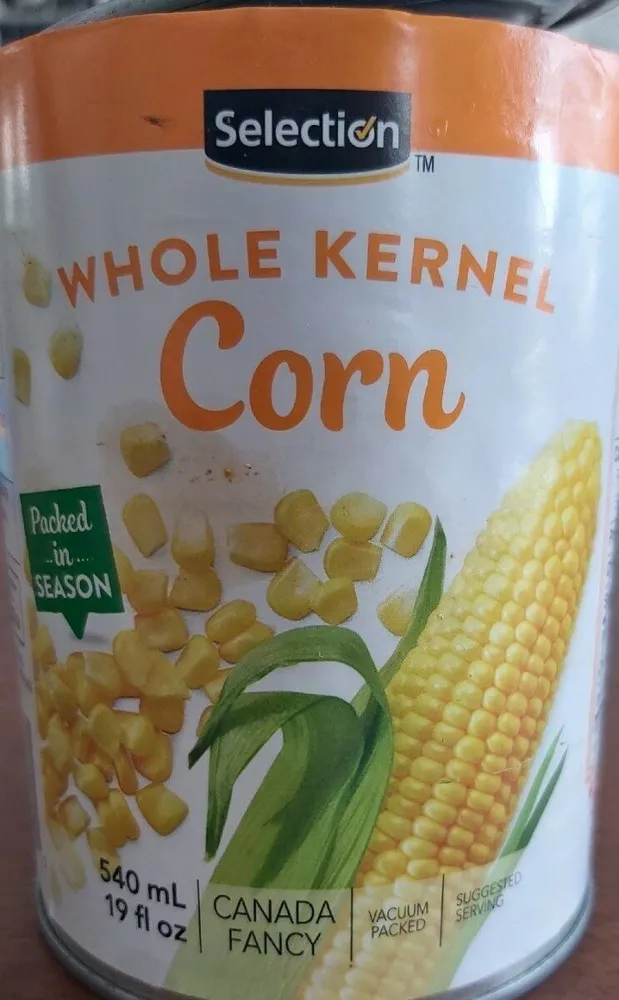 Grains entier mais