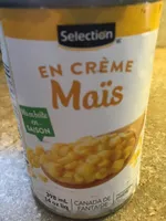 Maïs en crème