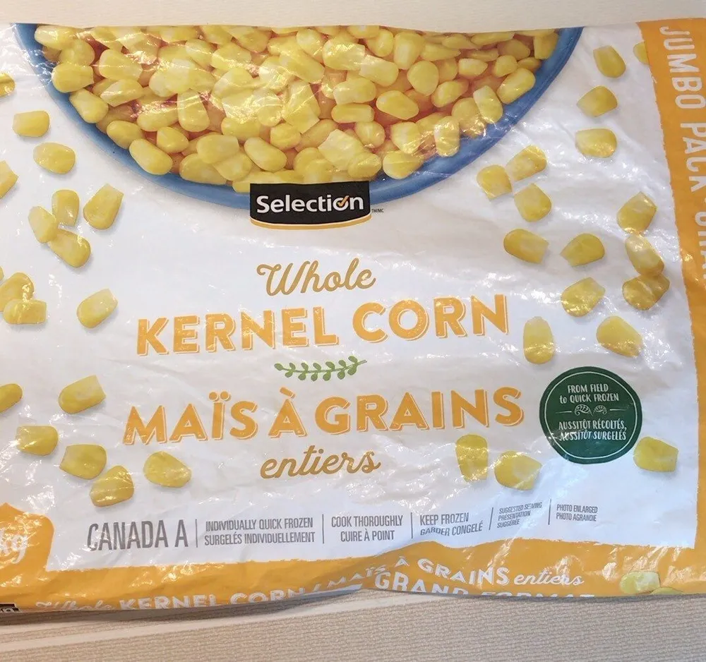Whole kernel corn