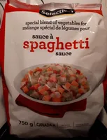 Mélange spécial de légumes pour sauce à spaghetti
