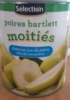 Poires bartlett