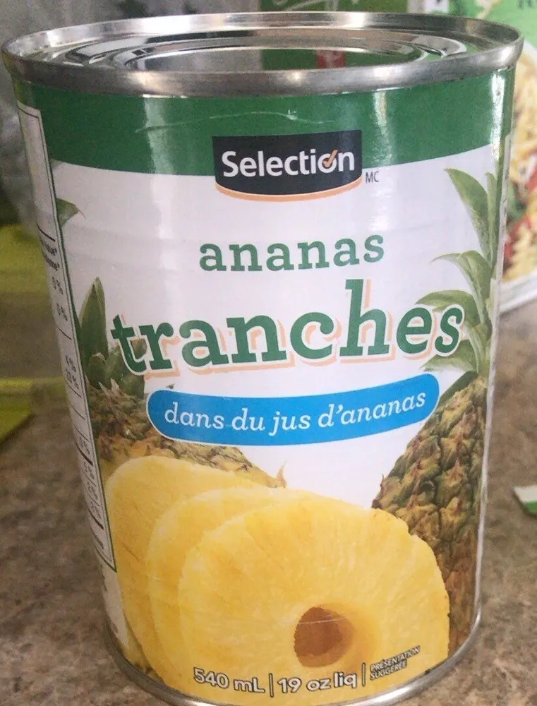 Tranches ananas
