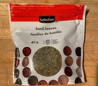 Feuilles de basilic