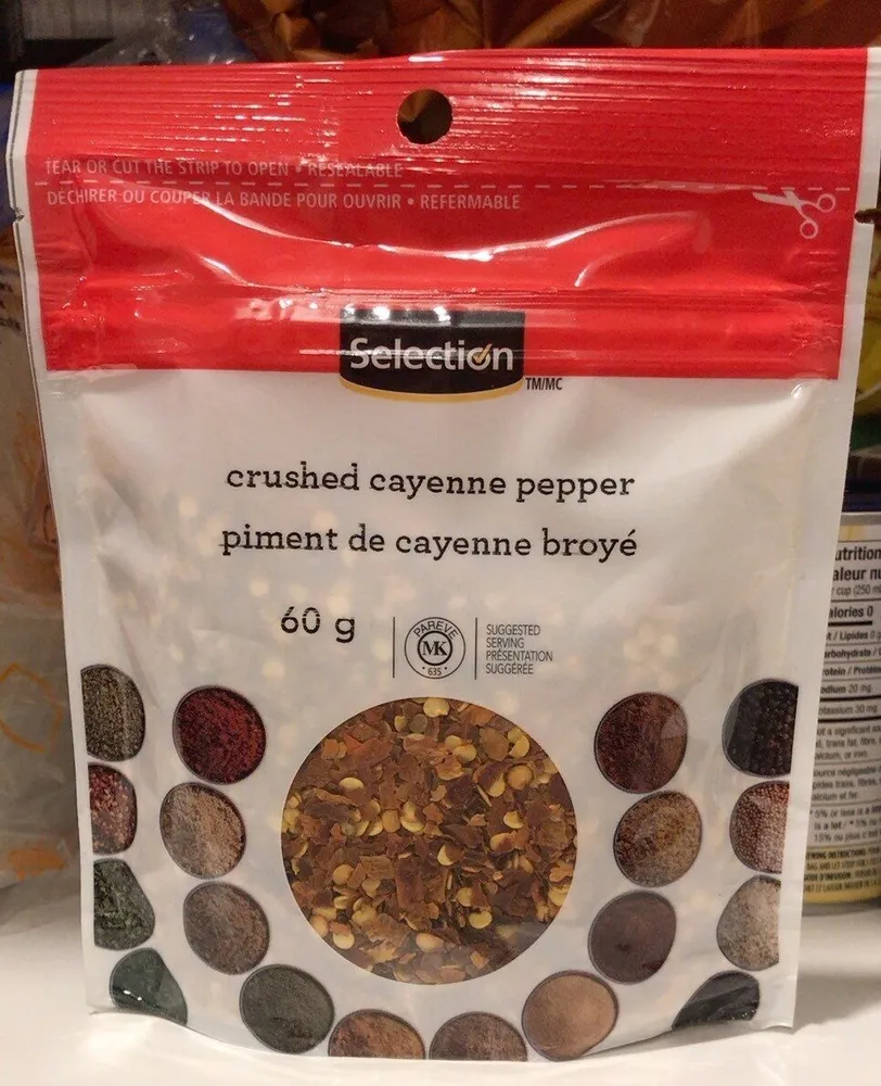 Crushed cayenne pepper