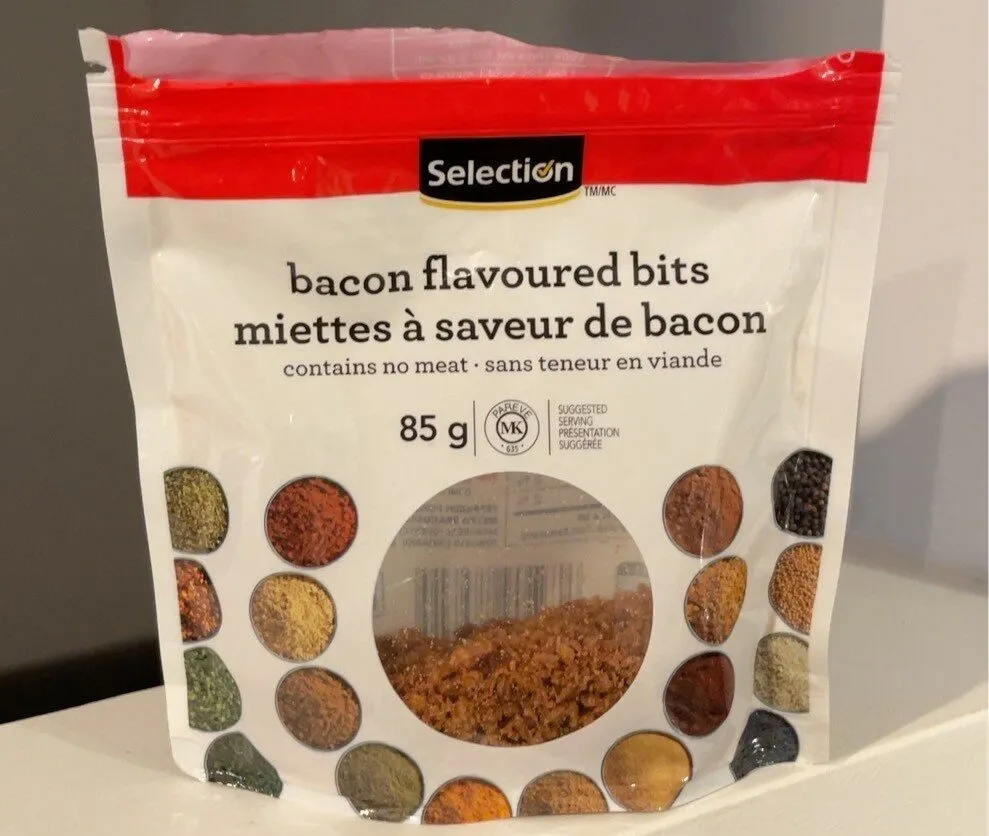 Bacon flavoured bits