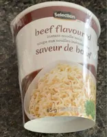 Soupe au nouille instantanées saveur de boeuf